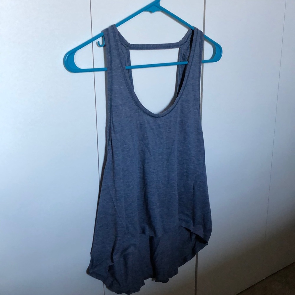 Lululemon low high crop tank